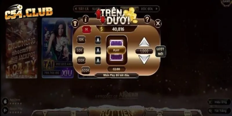 Mini Game Trên Dưới - Tổng Hợp Về Luật Chơi Và Cách Chơi