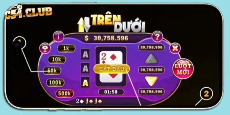 Luật và cách chơi mini game trên dưới