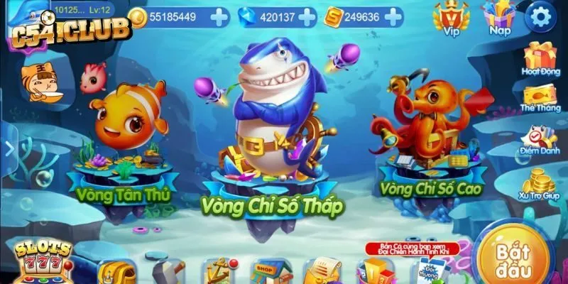Bắn cá gấp thếp
